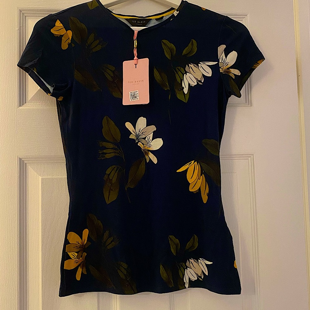 Ted Baker navy blue shirt
